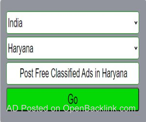 OpenBacklink: Unlock Free Classified Ads in Haryana!