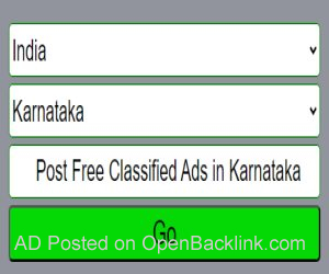 Your Premier Platform for Free Classified Ads in Karnataka!