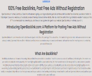 Boost Your Reach with OpenBacklink: Free Classified Ads in Noida