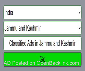 Post Free Classified Ads in Jammu and Kashmir!