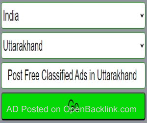 Free Classified Ads for Every City in Uttarakhand